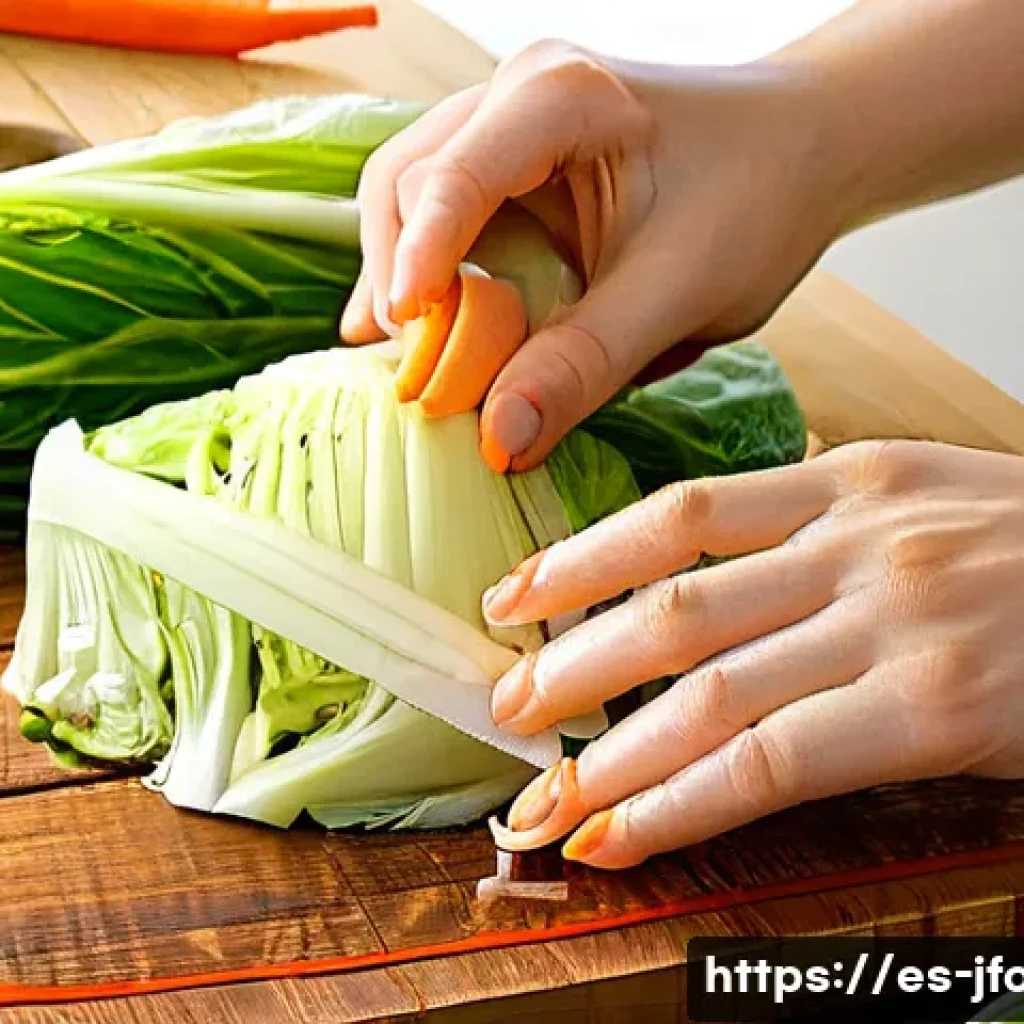 일본 김치 제조 방법 - **Prompt 1: The Gentle Art of Kimuchi Preparation**
    "A close-up shot of elegant, clean hands (ge...